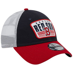 Boston Red Sox New Era Two-Tone Patch 9FORTY Snapback Hat - MLB