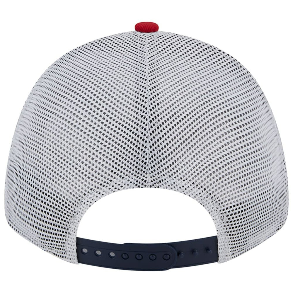Boston Red Sox New Era Two-Tone Patch 9FORTY Snapback Hat - MLB