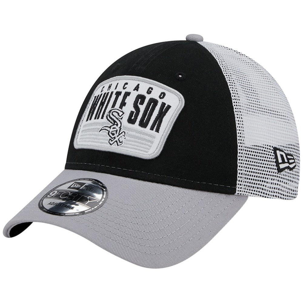Chicago White Sox New Era Two-Tone Patch 9FORTY Snapback Hat - MLB
