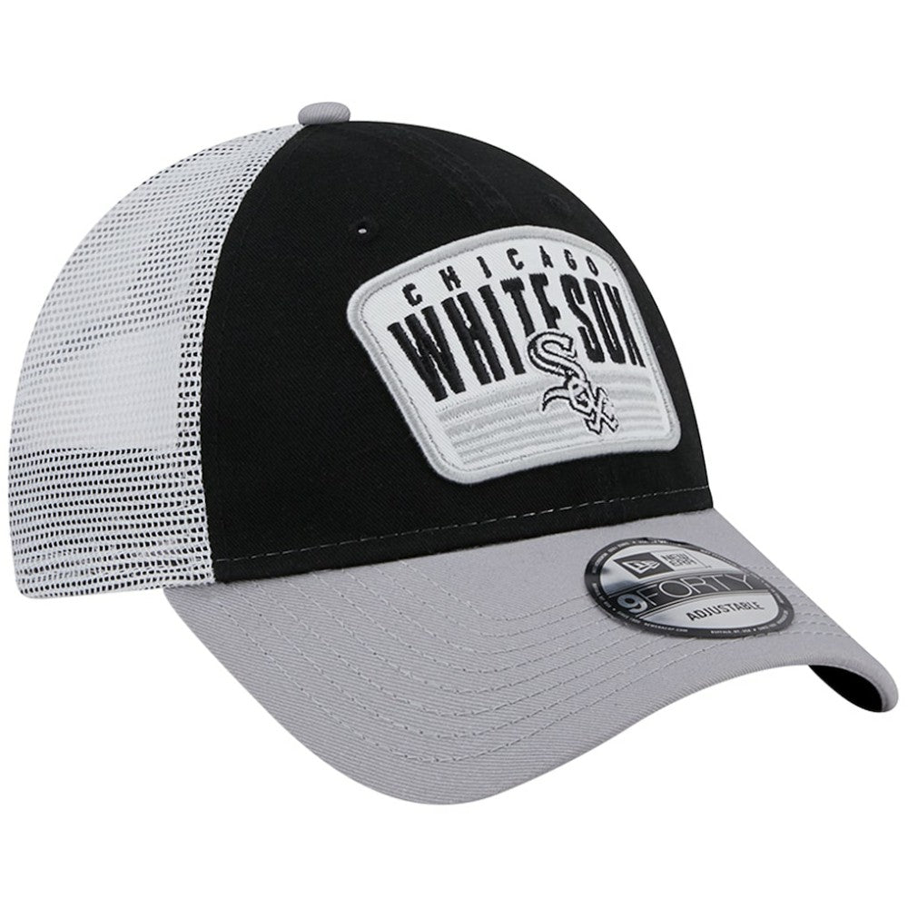 Chicago White Sox New Era Two-Tone Patch 9FORTY Snapback Hat - MLB