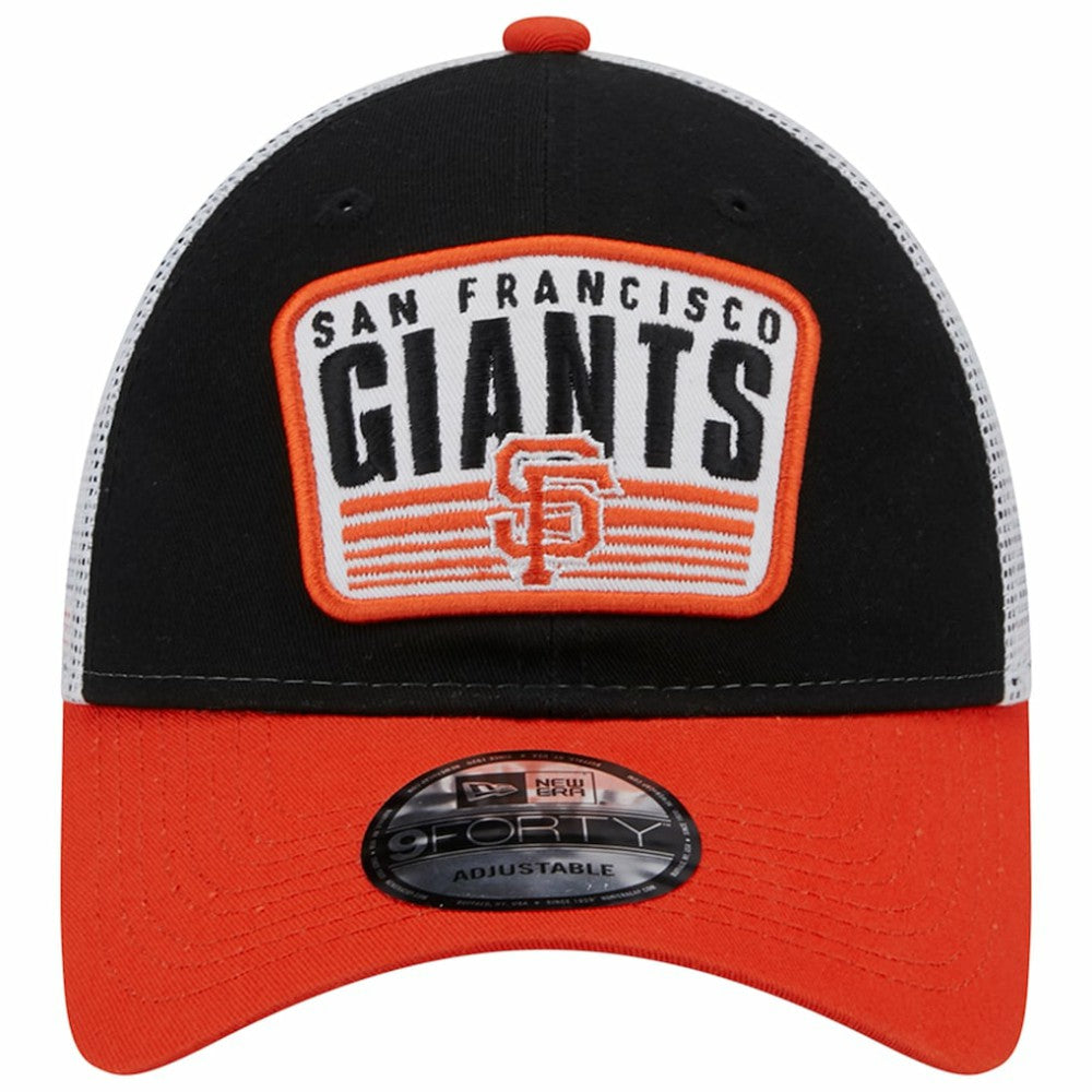 San Francisco Giants New Era Two-Tone Patch 9FORTY Snapback Hat - MLB