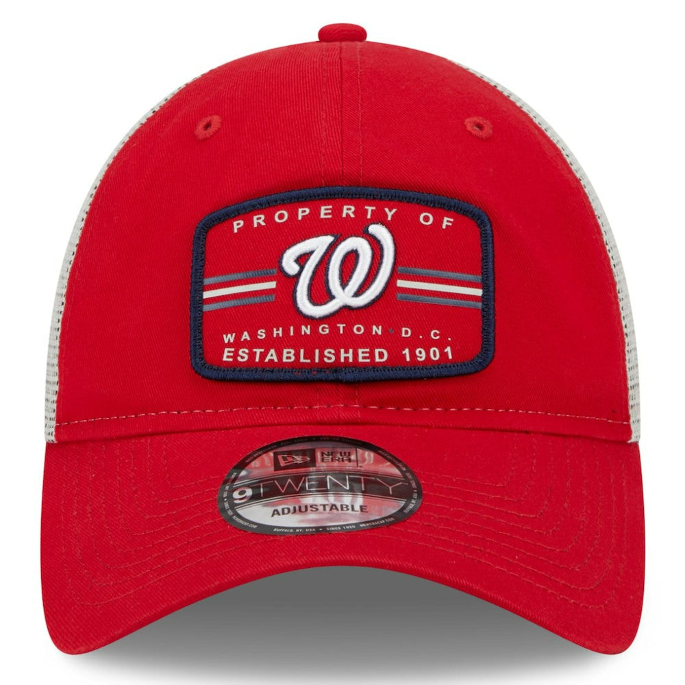 Washington Nationals New Era Property Trucker 9TWENTY Snapback Hat - MLB