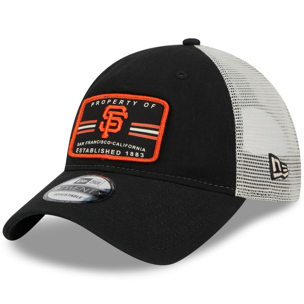 San Francisco Giants New Era Property Trucker 9TWENTY Snapback Hat - MLB