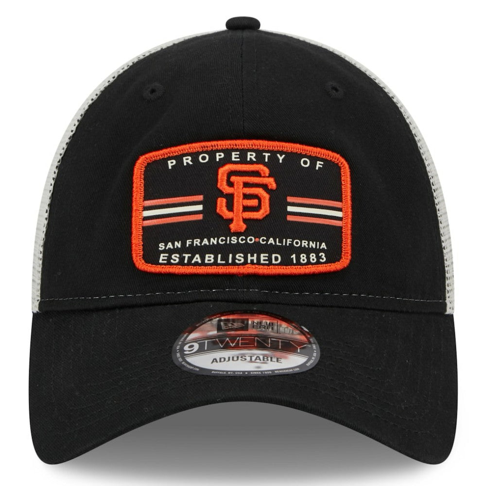 San Francisco Giants New Era Property Trucker 9TWENTY Snapback Hat - MLB