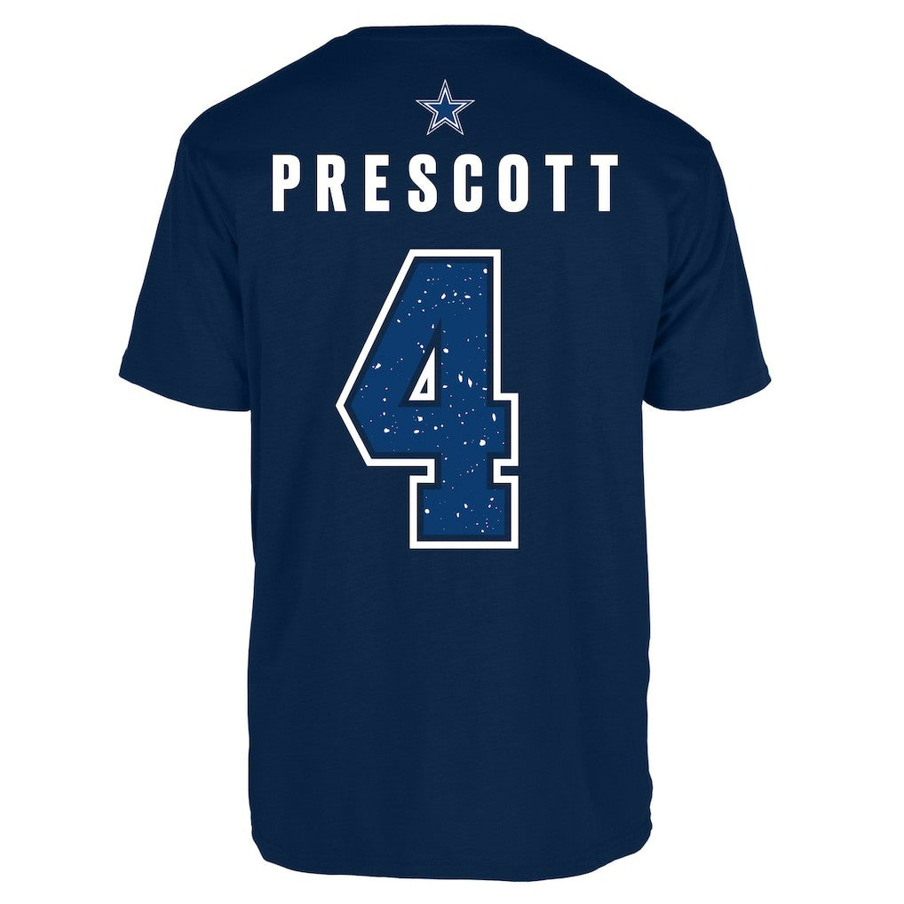 Dak Prescott Dallas Cowboys Jordan Brand Name & Number T-Shirt Navy | NFL