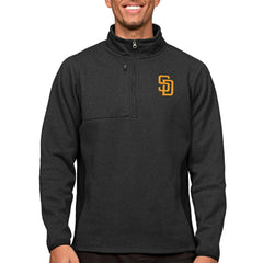 San Diego Padres Antigua Course Quarter-Zip Pullover Top - MLB