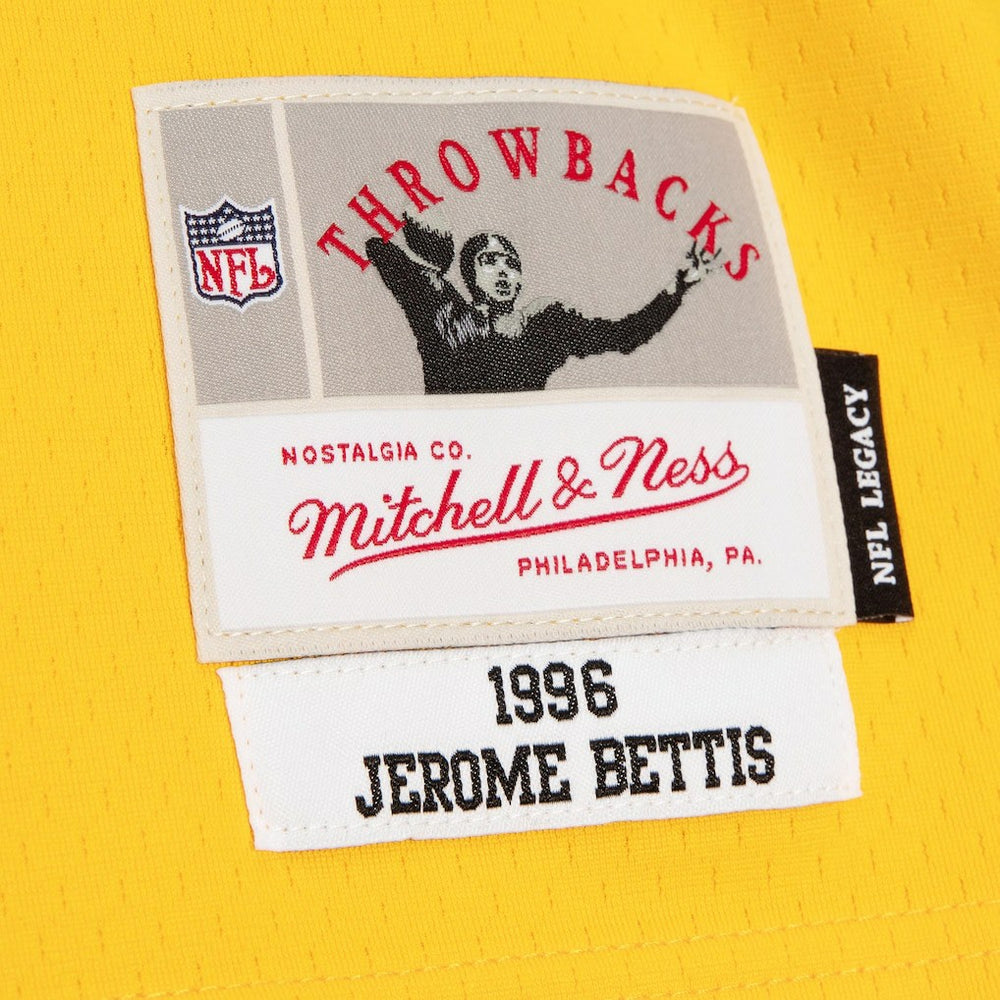 Jerome Bettis Pittsburgh Steelers 1996 Split Legacy Replica Jersey Black/Gold | Mitchell & Ness