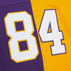Randy Moss Minnesota Vikings 1998 Split Legacy Replica Jersey Purple/Gold | Mitchell & Ness