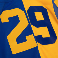 Eric Dickerson Los Angeles Rams 1984 Split Legacy Replica Jersey Royal/Gold | Mitchell & Ness