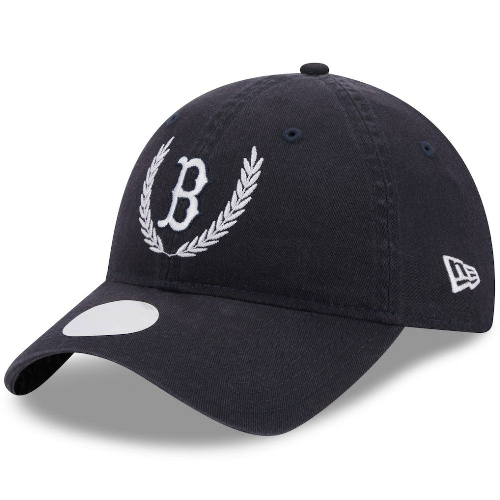 Boston Red Sox New Era Women's Leaves 9TWENTY Adjustable Hat - MLB
