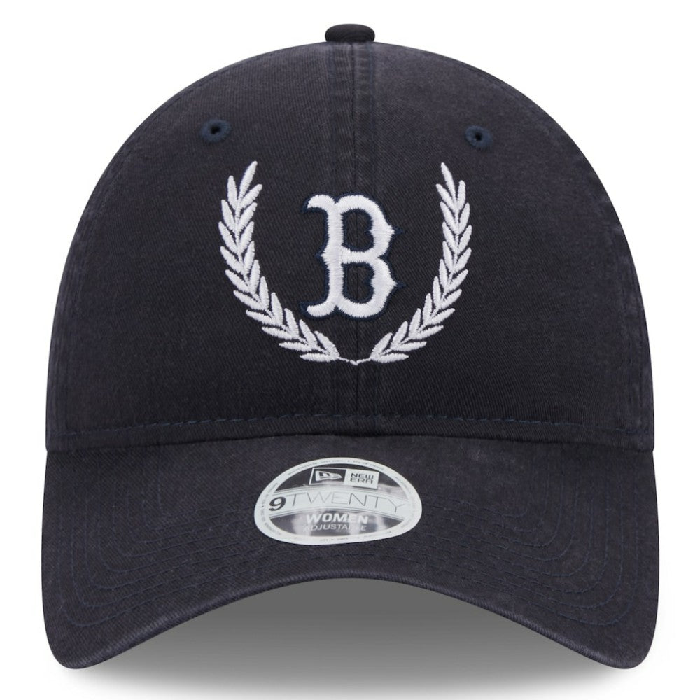 Boston Red Sox New Era Women's Leaves 9TWENTY Adjustable Hat - MLB