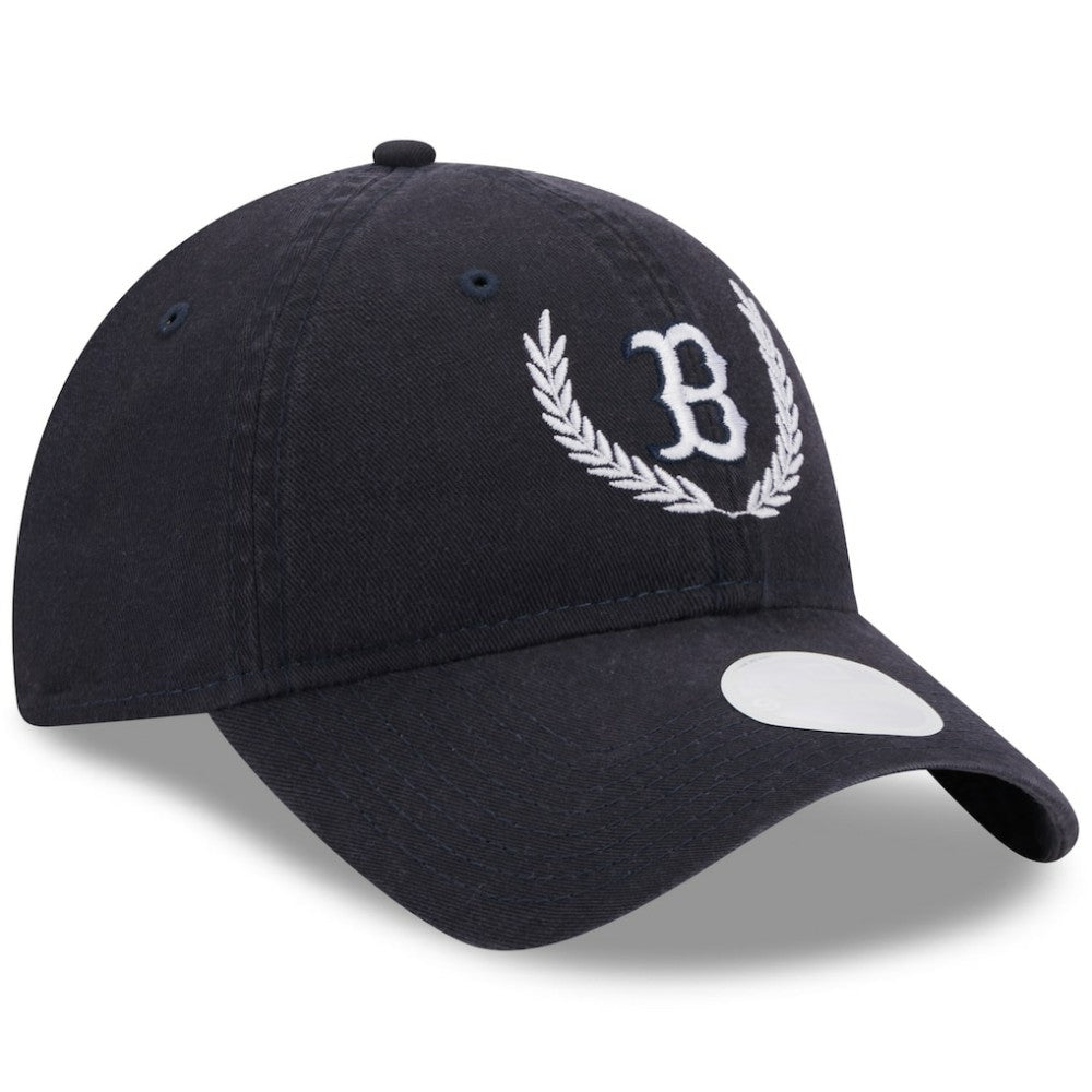 Boston Red Sox New Era Women's Leaves 9TWENTY Adjustable Hat - MLB