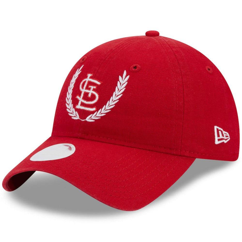 St. Louis Cardinals New Era Women's Leaves 9TWENTY Adjustable Hat - MLB