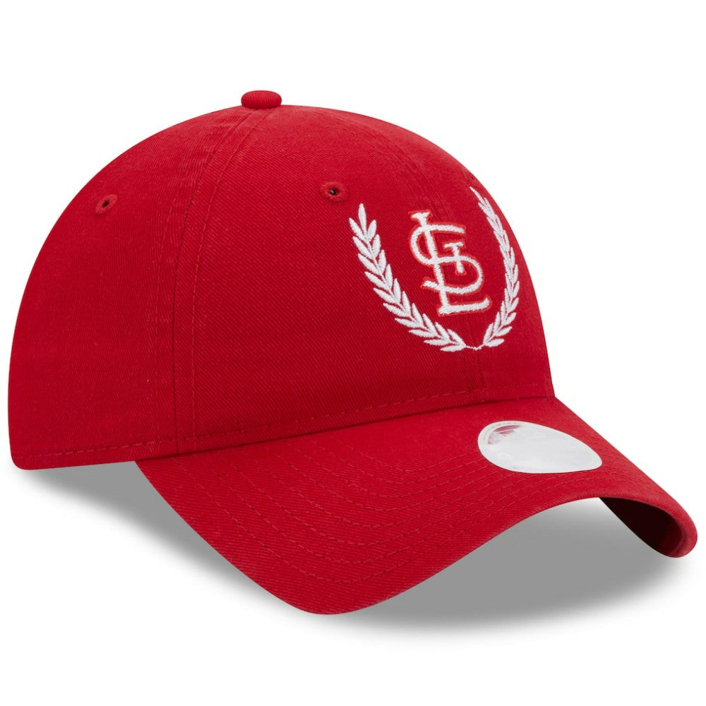 St. Louis Cardinals New Era Women's Leaves 9TWENTY Adjustable Hat - MLB