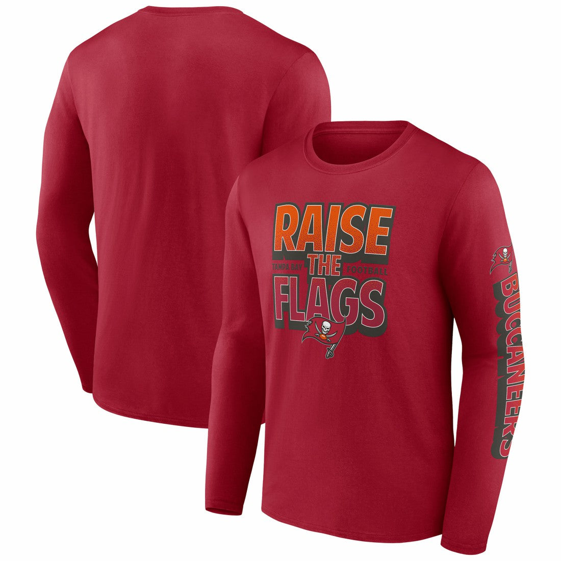 Tampa Bay Buccaneers Hometown Collection Sweep Long Sleeve T-Shirt Red | Fanatics