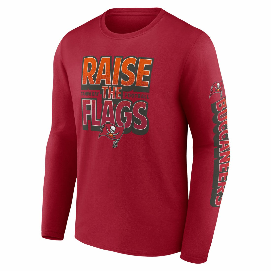 Tampa Bay Buccaneers Hometown Collection Sweep Long Sleeve T-Shirt Red | Fanatics
