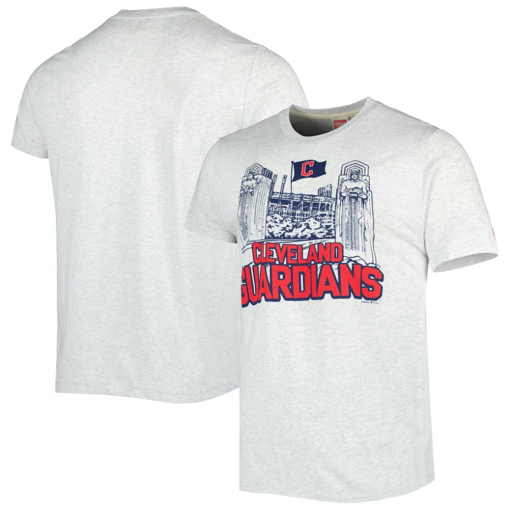 Cleveland Guardians Homage Team Hyper Local Tri-Blend T-Shirt - MLB
