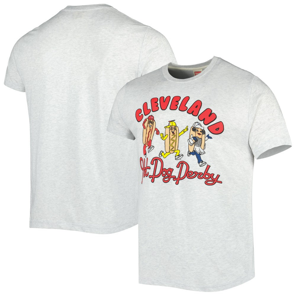 Cleveland Guardians Homage Team Hyper Local Tri-Blend T-Shirt - MLB
