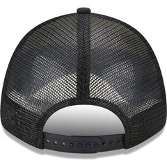 Brooklyn Nets Stripes 9FORTY Trucker Snapback Hat Black - NBA