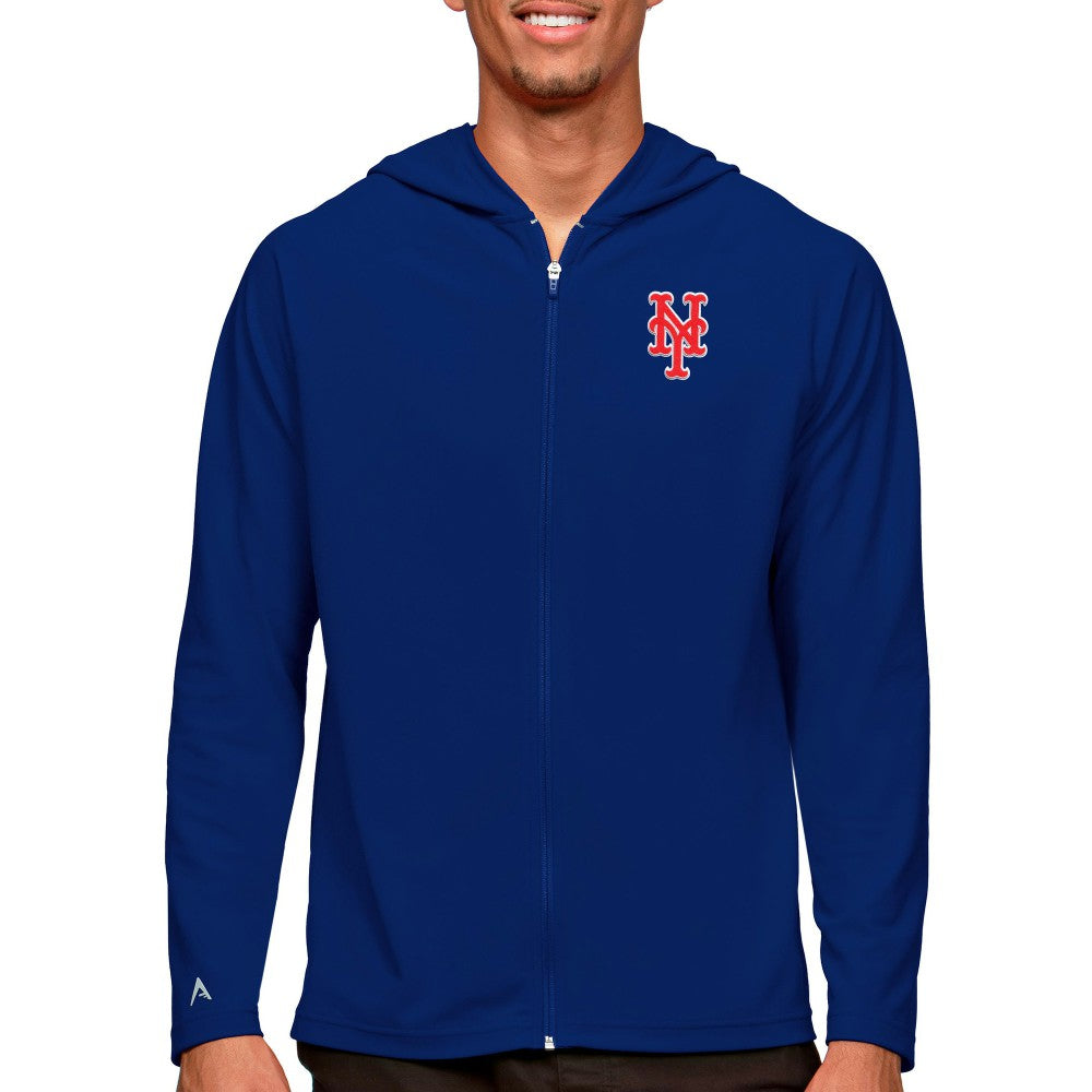 New York Mets Antigua Legacy Full-Zip Hoodie - MLB