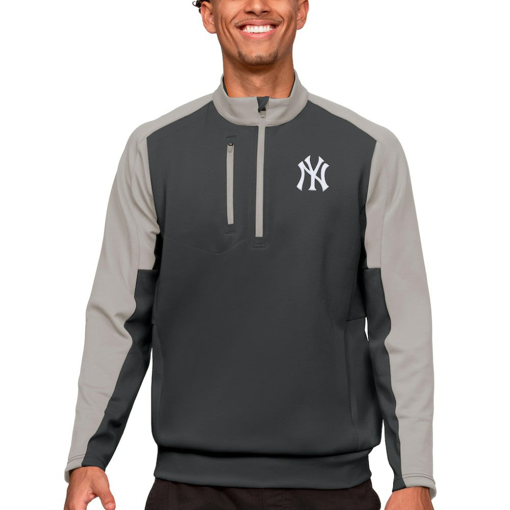New York Yankees Antigua Team Quarter-Zip Pullover Top - MLB