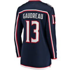 Johnny Gaudreau Columbus Blue Jackets Fanatics Women's Breakaway Player Jersey - Navy - NHL
