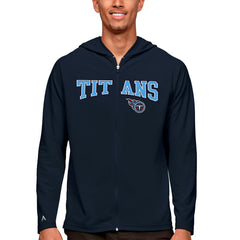 Tennessee Titans Antigua Legacy Full-Zip Hoodie Navy | NFL