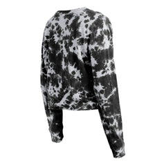 Chicago White Sox New Era Women's Tie-Dye Cropped Long Sleeve T-Shirt - MLB