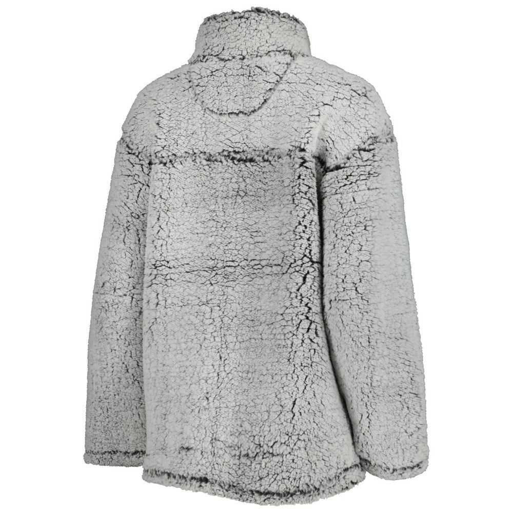 Tennessee Titans G-III 4Her by Carl Banks Women's Sherpa Quarter-Zip Jacket Gray | NFL