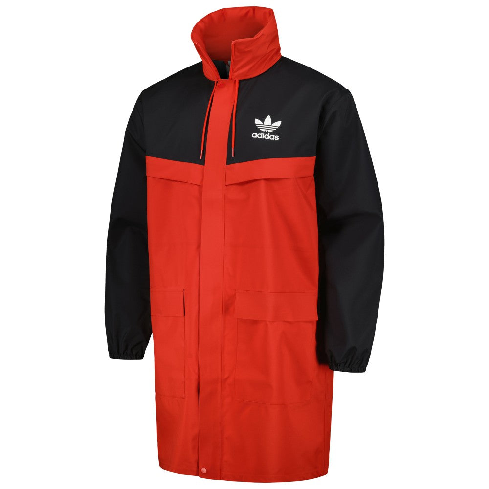 Manchester United Originals Hoodie Full-Zip Bench Jacket Red/Black | Adidas Sale