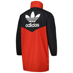 Manchester United Originals Hoodie Full-Zip Bench Jacket Red/Black | Adidas Sale