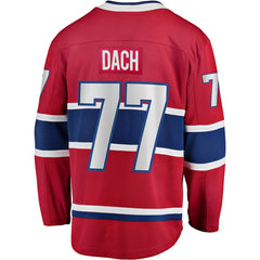 Kirby Dach Montreal Canadiens Fanatics Home Breakaway Player Jersey - Red - NHL
