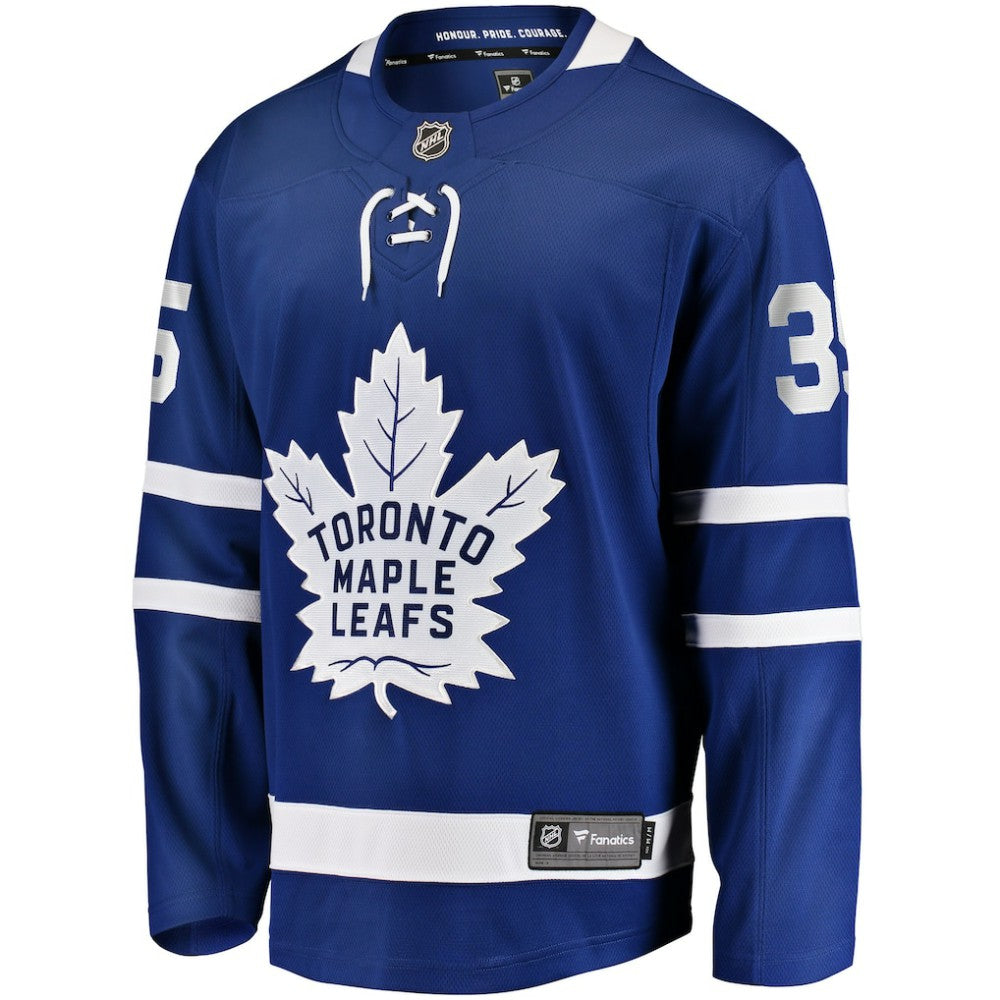 Ilya Samsonov Toronto Maple Leafs Fanatics Home Breakaway Player Jersey - Blue - NHL