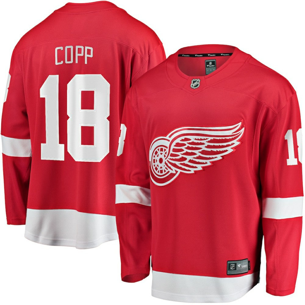 Andrew Copp Detroit Red Wings Fanatics Home Breakaway Player Jersey - Red - NHL