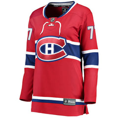 Kirby Dach Montreal Canadiens Fanatics Women's Home Breakaway Player Jersey - Red - NHL