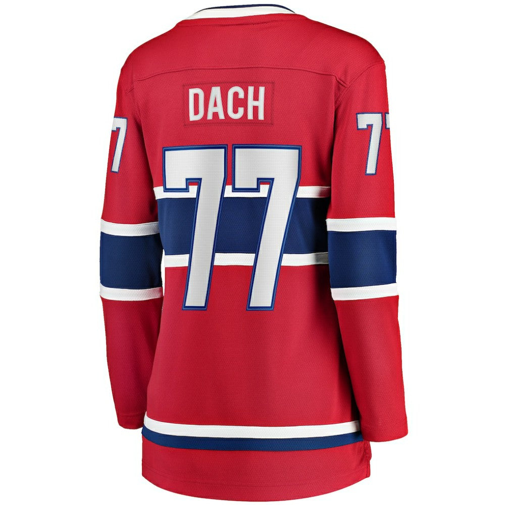Kirby Dach Montreal Canadiens Fanatics Women's Home Breakaway Player Jersey - Red - NHL