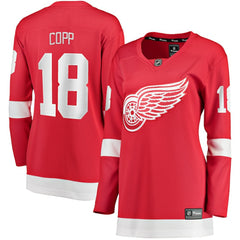 Andrew Copp Detroit Red Wings Fanatics Women's Home Breakaway Player Jersey - Red - NHL
