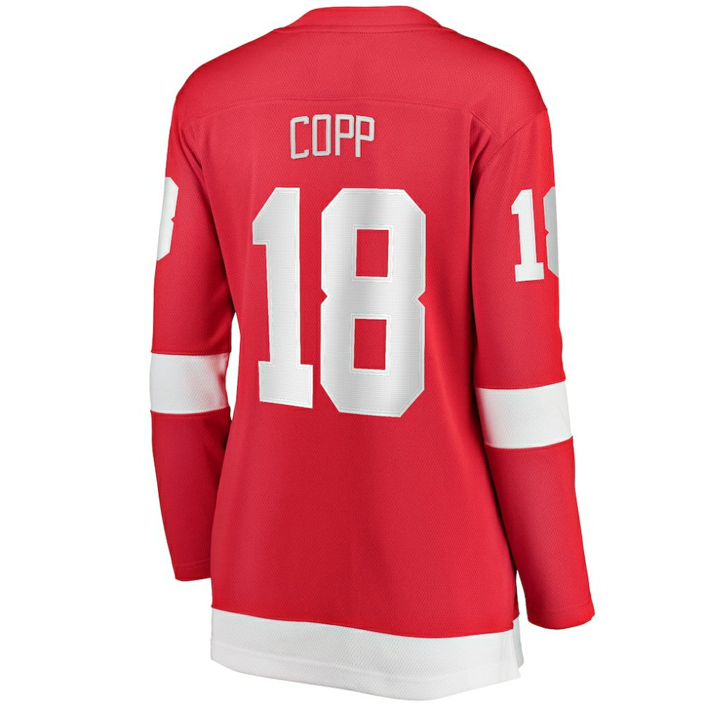 Andrew Copp Detroit Red Wings Fanatics Women's Home Breakaway Player Jersey - Red - NHL