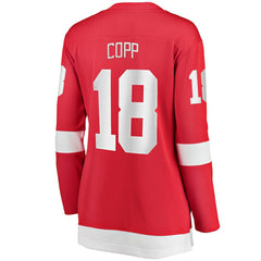 Andrew Copp Detroit Red Wings Fanatics Women's Home Breakaway Player Jersey - Red - NHL