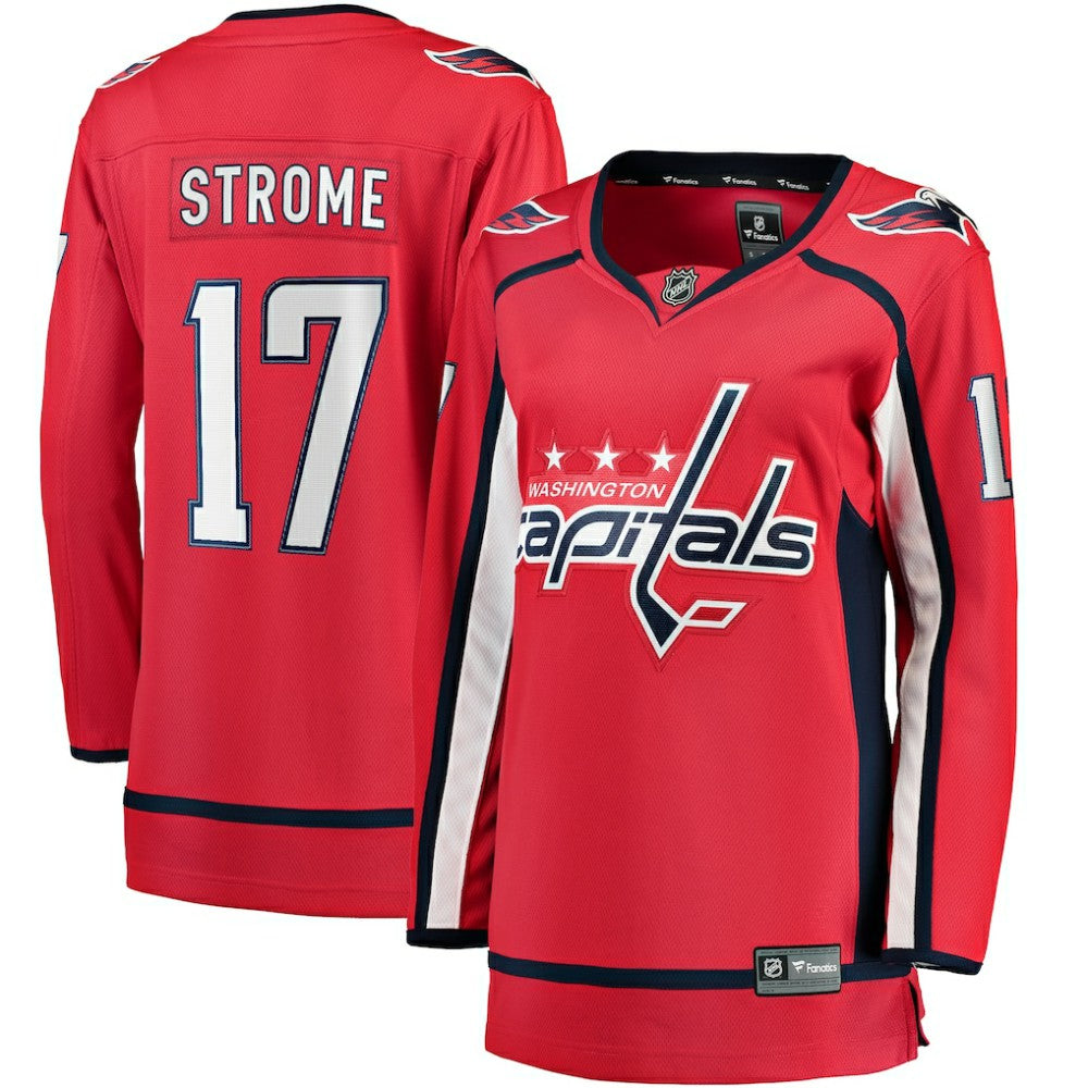 Dylan Strome Washington Capitals Fanatics Women's Home Breakaway Player Jersey - Red - NHL