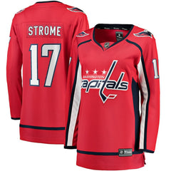 Dylan Strome Washington Capitals Fanatics Women's Home Breakaway Player Jersey - Red - NHL