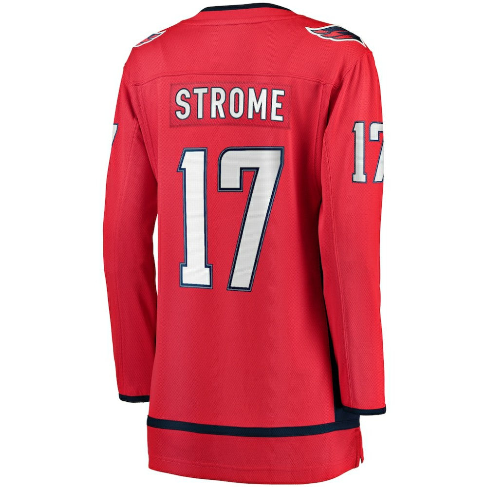 Dylan Strome Washington Capitals Fanatics Women's Home Breakaway Player Jersey - Red - NHL