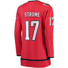 Dylan Strome Washington Capitals Fanatics Women's Home Breakaway Player Jersey - Red - NHL