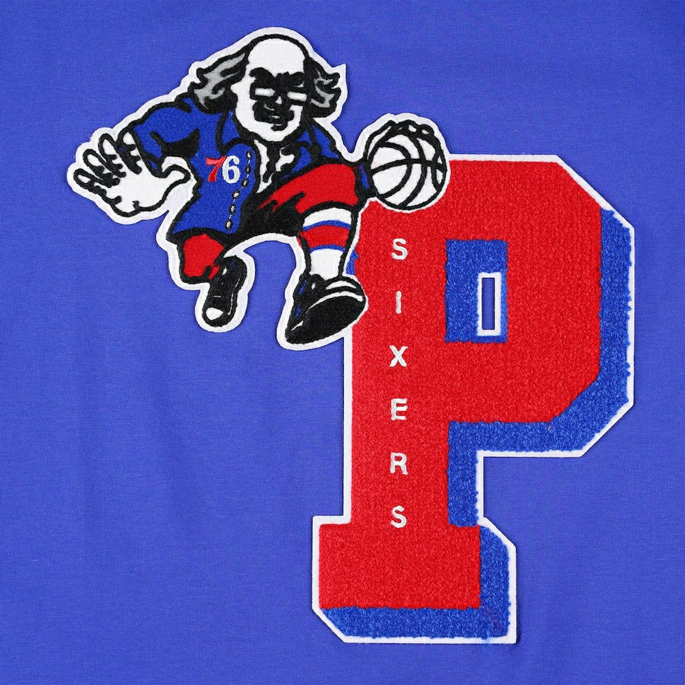Philadelphia 76ers Pro Standard Mash Up Capsule T-Shirt Royal - NBA