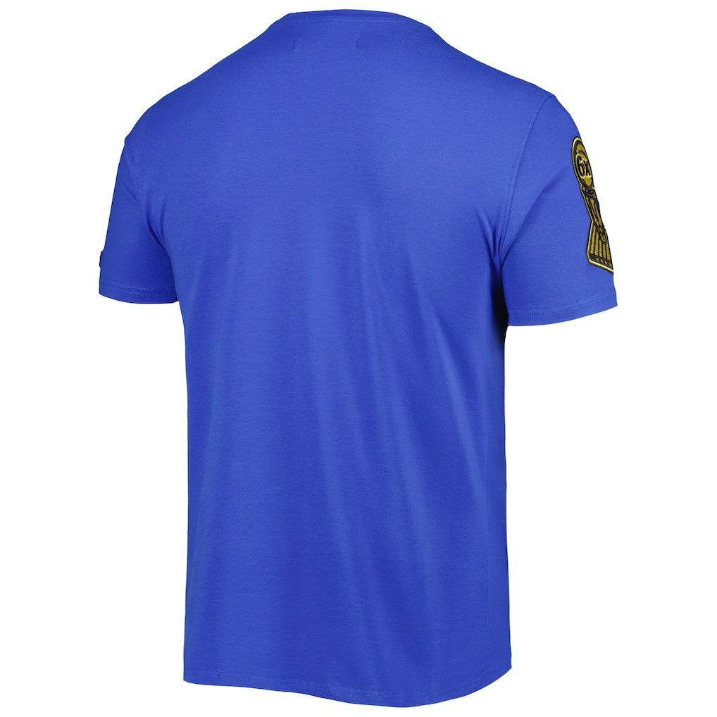 Golden State Warriors Pro Standard Hometown Chenille T-Shirt Royal - NBA