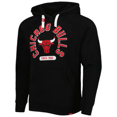 Chicago Bulls Sportiqe Unisex Athos Olson Tri-Blend Pullover Hoodie Black - NBA