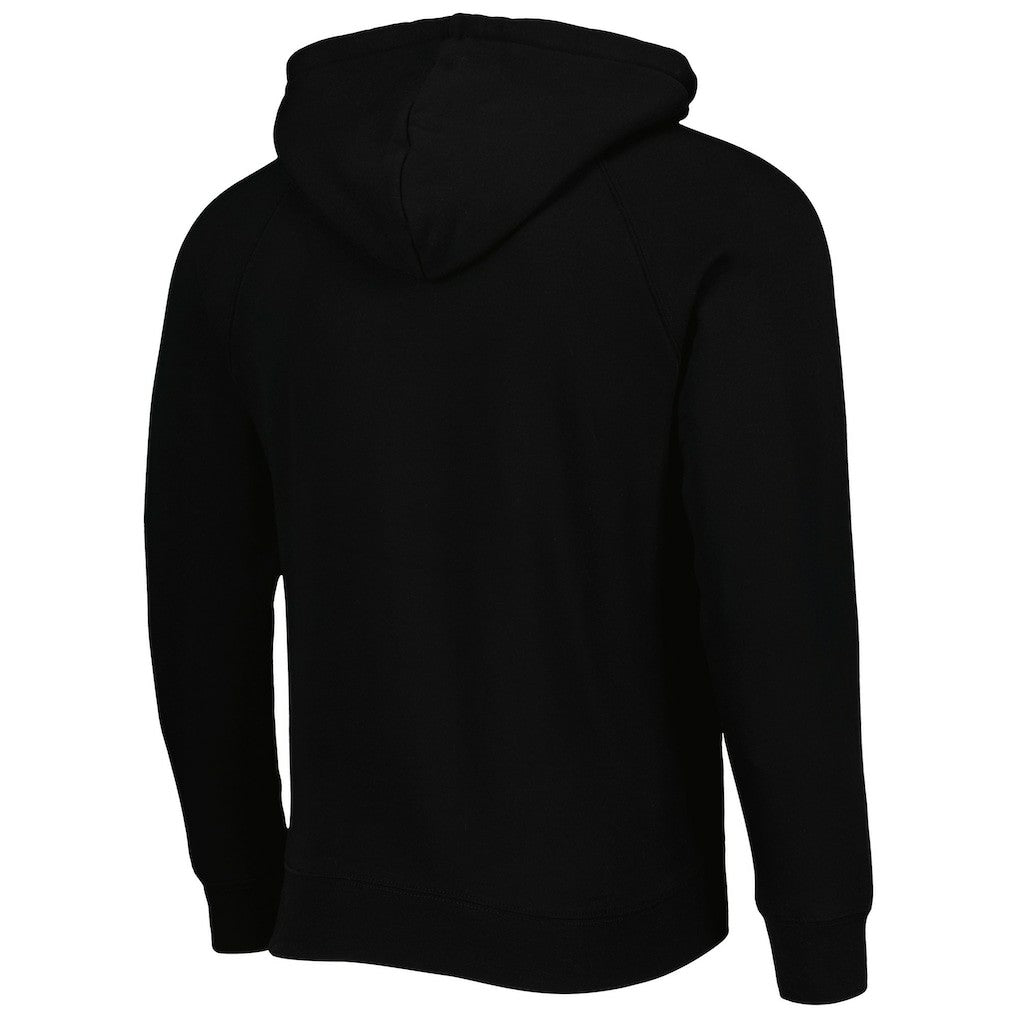 Chicago Bulls Sportiqe Unisex Athos Olson Tri-Blend Pullover Hoodie Black - NBA