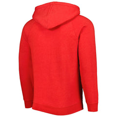 Chicago Bulls Sportiqe Unisex Athos Olson Tri-Blend Pullover Hoodie Red - NBA