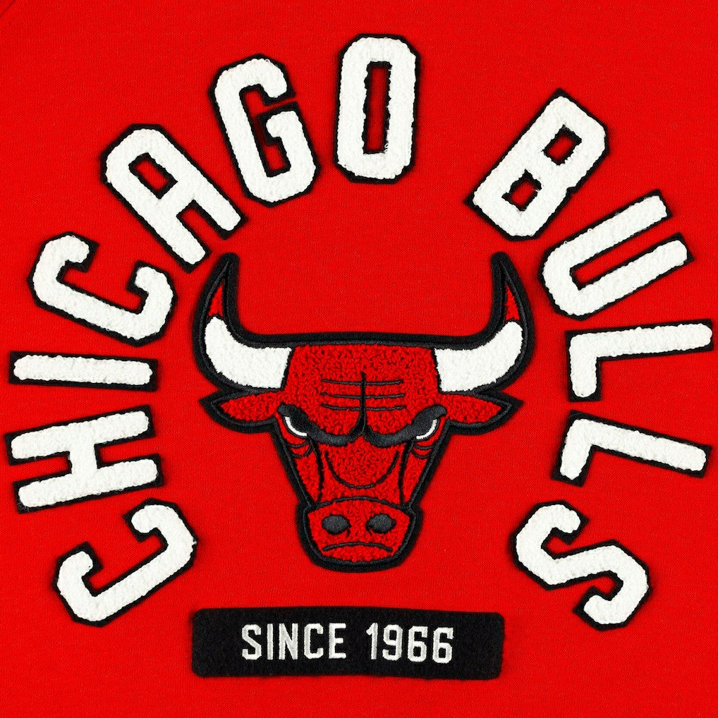 Chicago Bulls Sportiqe Unisex Athos Olson Tri-Blend Pullover Hoodie Red - NBA