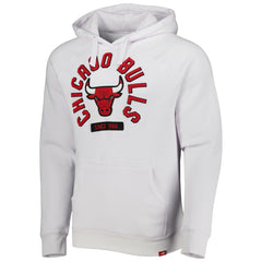 Chicago Bulls Sportiqe Unisex Athos Olson Tri-Blend Pullover Hoodie White - NBA